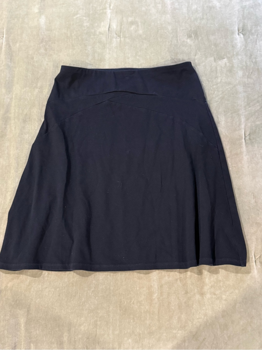 Patagonia Black Organic Cotton Blend A-Line Skirt Women’s XS